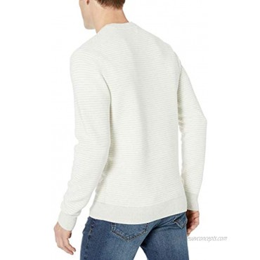 Brand Goodthreads Men's Soft Cotton Ottoman Stitch Crewneck Sweater