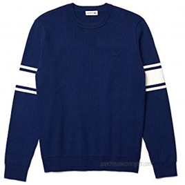 Lacoste Men's Long Sleeve Semi Fancy Regular Fit Sweater