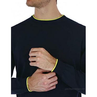 Scappino Fluo Rib Sweater Navy L