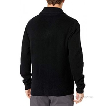 Brand Goodthreads Men's Lambswool Long-Sleeve Shawl Collar Cardigan Sweater Black XXX-Large
