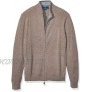 Buttoned Down Men's Cashmere Full-Zip Sweater