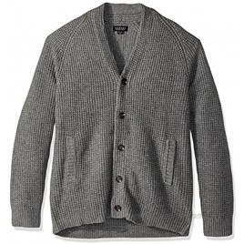 Velvet by Graham & Spencer Men's Daulton Cardigan Sweater in Wool Apalca Blend