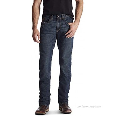 Ariat Rebar M5 Slim Fit Durastretch Straight Leg Jean – Work Jeans for Men