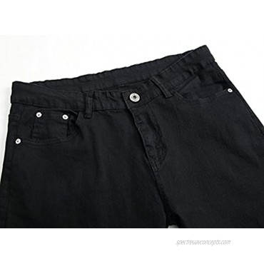 FREDD MARSHALL Men's Skinny Slim Fit Stretch Straight Leg Fashion Jeans Pants