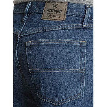 Wrangler Authentics Men's Classic 5-Pocket Relaxed Fit Cotton Jean