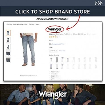 Wrangler Men's George Strait Cowboy Cut Regular Fit Jean