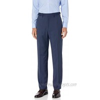 Haggar Men's Houndstooth Classic Fit Flat Expandable Suit Separate Pant