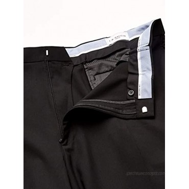 J.M. Haggar Men's B&t 4-Way Stretch Solid Gab Slim Fit Suit Separate Pant