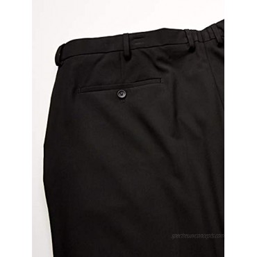 J.M. Haggar Men's B&t 4-Way Stretch Solid Gab Slim Fit Suit Separate Pant