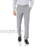 J.M. Haggar Men's Solid Gab 4-Way Stretch Slim Fit Suit Separate Pant