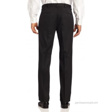 Kenneth Cole Reaction Men's Stripe Slim-Fit Flat-Front Dress Pant