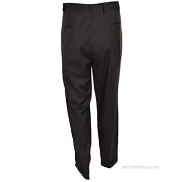 Kirkland Signature Men's 100% Wool Flat Front Dress Pants