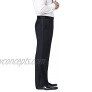 Neil Allyn Men's Flat Front Satin Stripe Tuxedo Pants Black 38