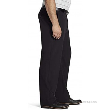 Van Heusen Men's Big and Tall Flex Straight Fit Flat Front Pant
