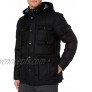 Buttoned Down Men's Water Repellant Duck Down Wool Flannel Parka