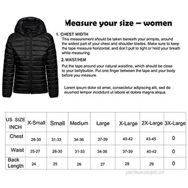 Men's Down Alternative Lightweight Puffer Jacket Winter Warm Coat Padded Insulated Quilted Zip-Off Hood