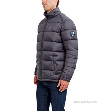Nautica Men's Water Resistant Nylon Puffer Jacket