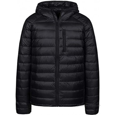 Wantdo Men's Packable Puffer Jacket Insulated Down Coat Lightweight Winter Jacket