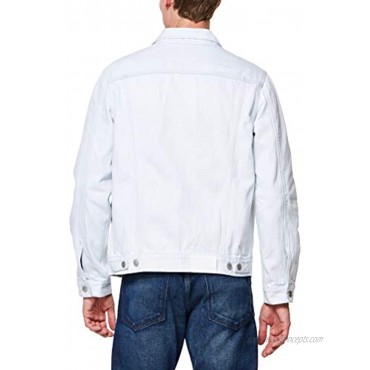 AX Armani Exchange Men's Zip Up Four Pocket Denim Jacket