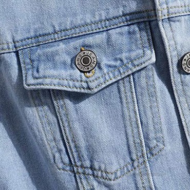 Men's Sleeveless Denim Jacket Casual Jeans Vest