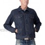 Tellason Made in USA Men's Blanket Lined 16.5 oz Japanese Kaihara Raw Selvedge Denim Jean Jacket