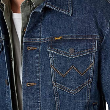 Wrangler Men's Retro Unlined Stretch Denim Jacket
