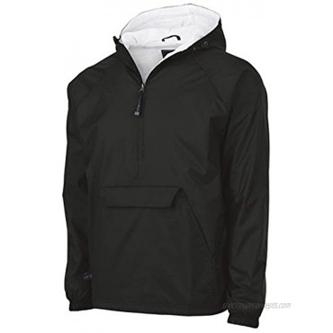 Charles River Apparel Wind & Water-Resistant Pullover Rain Jacket Reg Ext Sizes