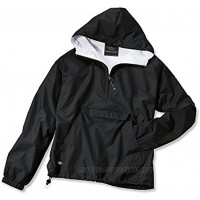 Charles River Apparel Wind & Water-Resistant Pullover Rain Jacket Reg Ext Sizes