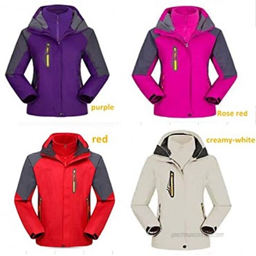 Jacket warm jacket waterproof jacket men's and women's jacket three-in-one two-piece outdoor jacket
