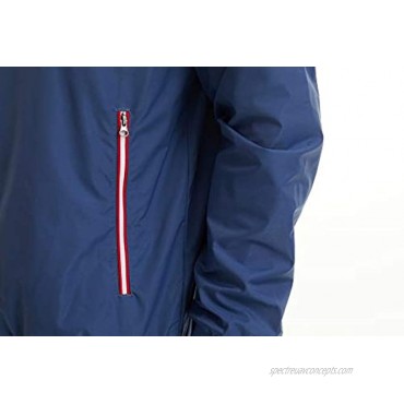 MAGCOMSEN Men's Lightweight Bomber Jacket Zipper Pockets Stand Collar Windbreaker Coat