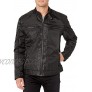 Marc New York by Andrew Marc Men's Ralph Racer Jacket Black Large