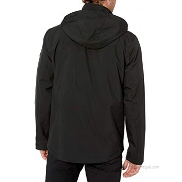 Nautica Men's Poly Stretch Zip Jacket with Hood