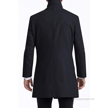 Chaps Men's Classic Double-Breasted Coat