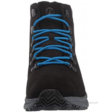 Merrell mens Ontario Mid Waterproof Hiking Shoe Black 10 US