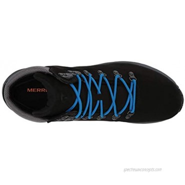 Merrell mens Ontario Mid Waterproof Hiking Shoe Black 10.5 US