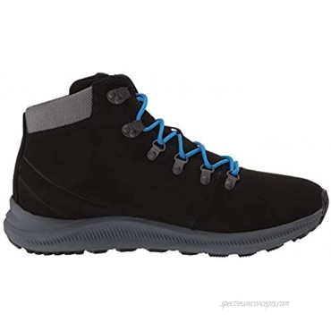 Merrell mens Ontario Mid Waterproof Hiking Shoe Black 10.5 US