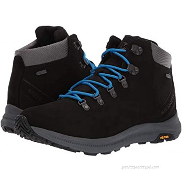 Merrell mens Ontario Mid Waterproof Hiking Shoe Black 9 US