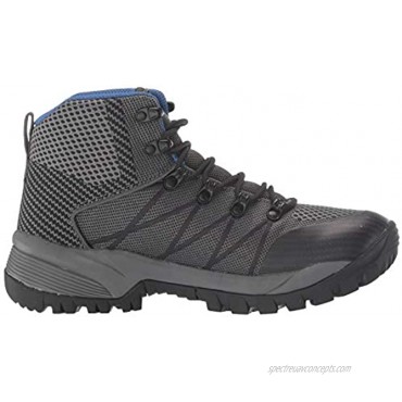 Propet Men's Traverse Hiking Boot Grey Black 14 3E US