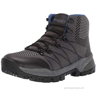 Propet Men's Traverse Hiking Boot Grey Black 15 5E US