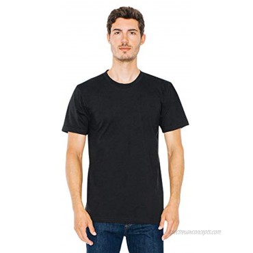 American Apparel Men's Organic Fine Jersey Crewneck Short Sleeve T-Shirt