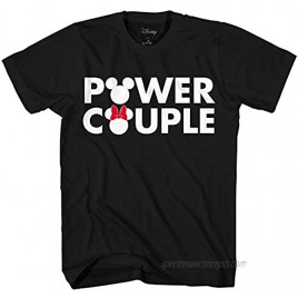 Disney Mickey Mouse Minnie Power Couple Matching Adult T-Shirt