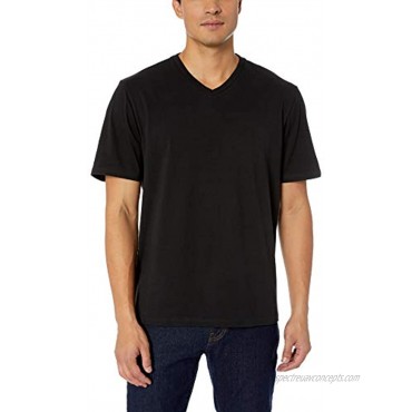 Essentials Men's 2-Pack Regular-Fit Short-Sleeve V-Neck T-Shirt