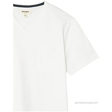 Goodthreads Men's Soft Cotton Short-Sleeve V-Neck Pocket T-Shirt