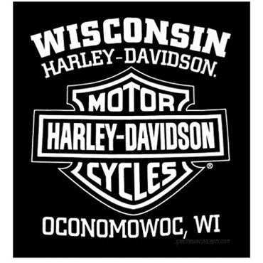 Harley-Davidson Men's T-Shirt Hand Made Willie G Skull Distressed 30294030