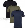 INTO THE AM Men's Basic Crew Neck Tees Soft Modern Fitted Logo T-Shirts