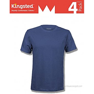 Kingsted Men’s T-Shirts Pack Royally Comfortable Soft & Smooth Premium Fabric Classic Fit