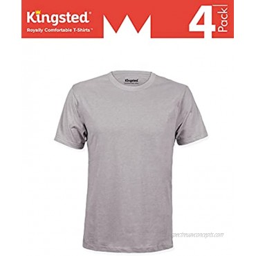 Kingsted Men’s T-Shirts Pack Royally Comfortable Soft & Smooth Premium Fabric Classic Fit