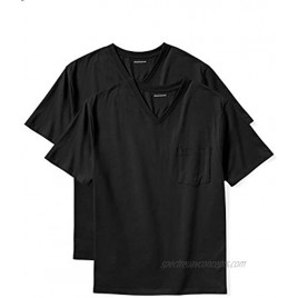 Men's Big & Tall 2-Pack Short-Sleeve V-Neck T-Shirt fit by DXL