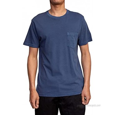 RVCA Men's PTC Pigment Dye Short Sleeve Premium Tee Shirt