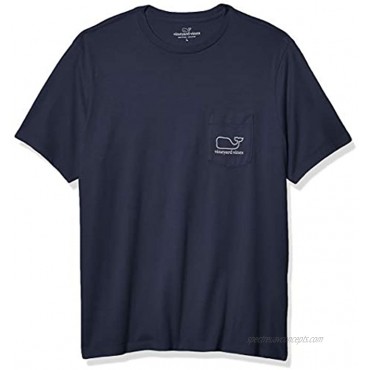 Vineyard Vines Men's Short Sleeve Modern Whale Pocket T-Shirt